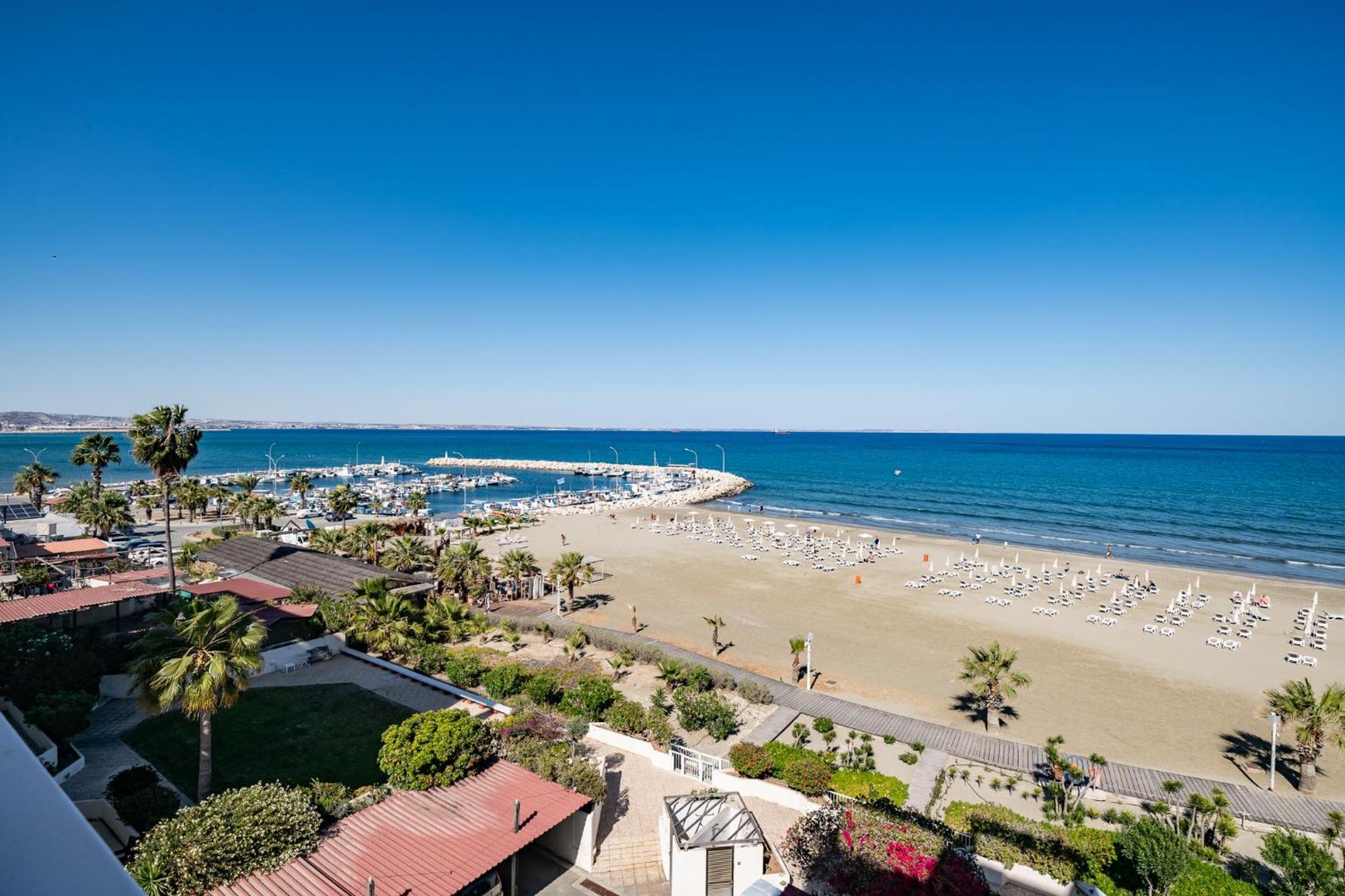 Lazuli Beachfront Sea View Ap144 Larnaca Extérieur photo
